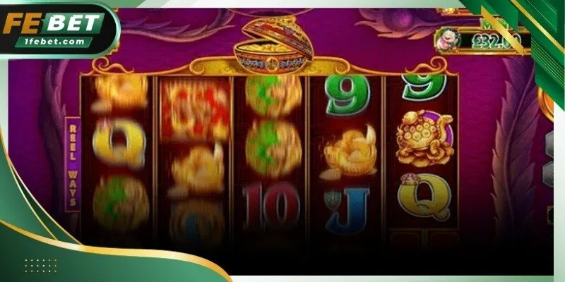 Khung cảnh đại dương trong trò chơi slot chủ đề biển